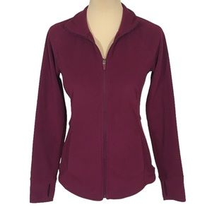 Old Navy Purple Active Lightweight Microfleece Jacket, Women's XS